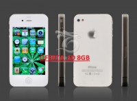 Clone de mini iphone Branco 8GB -  n8 tv - dual sim-java- OFERTA da bolsa